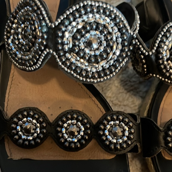 Wedge beaded sandal - Picture 4 of 4